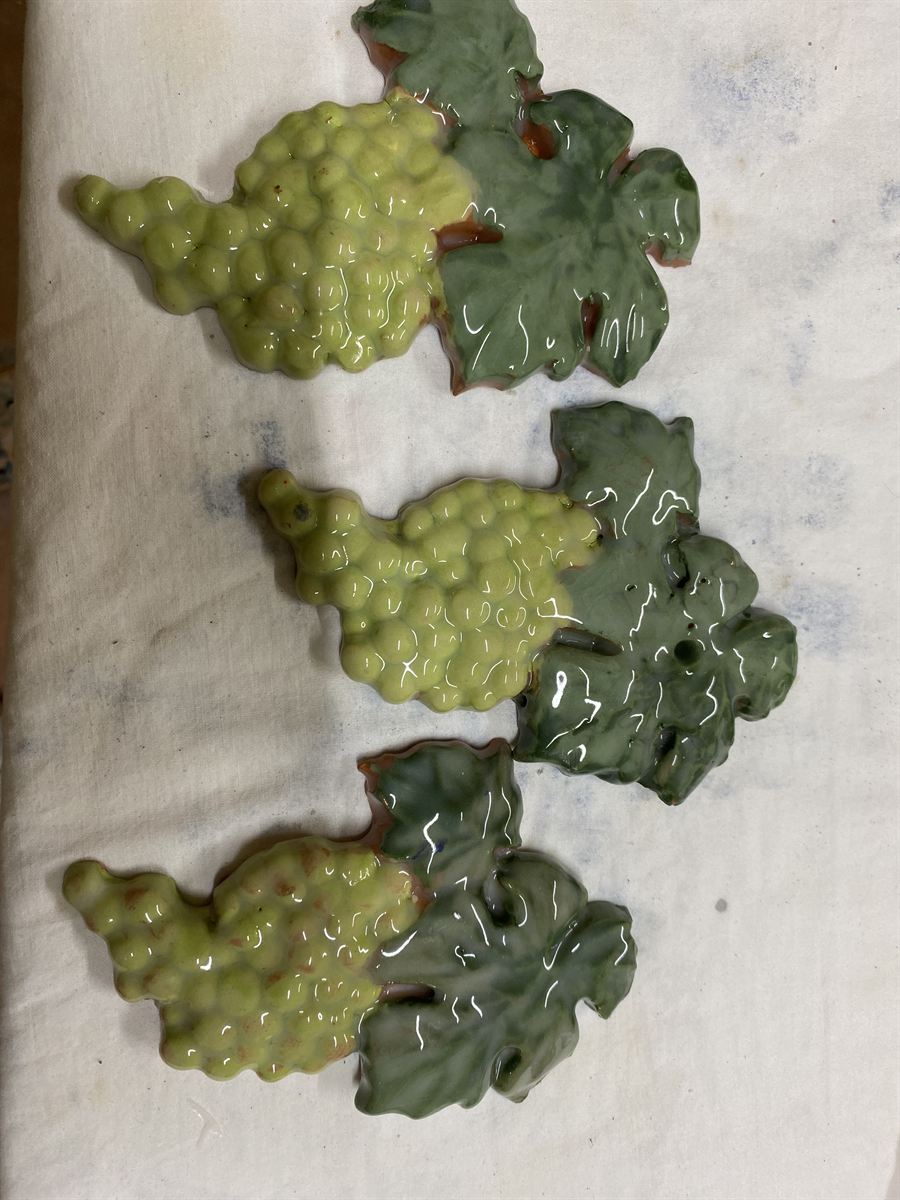 Magnet vigne — céramique artisanale Terreplum, Florensac